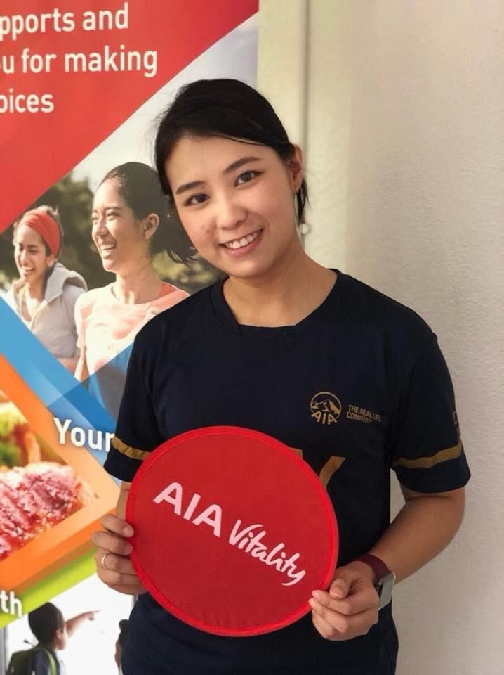 Mianne 参与 AIA Vitality 健康活动
